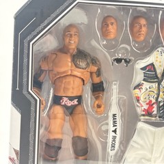 WWE Ultimate Edition The Rock Final Boss Action Figure Mattel New in Box