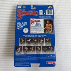 2026 WWE Mattel Superstar LJN Jake The Snake Robert’s Retro Blue Card Figure