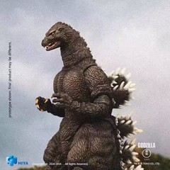 HIYA Exquisite Basic Godzilla 1991 Hokkaido Battle Ver vs King Ghidorah Model