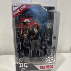 Mcfarlane’s DC Direct Platinum Edition Red Hood Figure With Comic Book