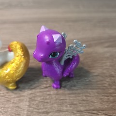 Disney Palace Pets Whisker Haven Tales Pumpkin Fox and Ash Dragon Figures Lot