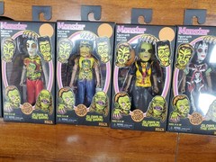 NECA Ben Cooper Glow In The Dark Monster Figure w/ Costume & Mask Lot Of 5 NEW