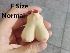 1/12 Female Replacement Big Huge Breast Cover Model For 6” Action Figure Body