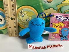 Pokemon Plush Wobbuffet Mascot Tomy Stuffed doll Japan poke go toy figure NEW