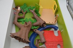 Schleich Farm World Adventure Tree House Playset 42408 with Figures for parts