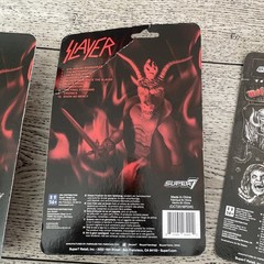 Slayer Show No Mercy ReAction Super7 Minotaur Action Figure Lot X5 Nuclear Blast