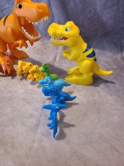 Paw Patrol Rescue Dinosaur Action Figure Lot – No Copies – A