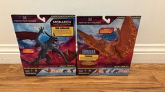 Monsterverse ION DRAGON & RODAN *Lot Of 2* Monarch Godzilla Playmates NEW