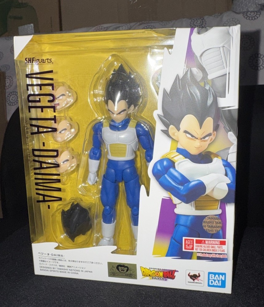 SH Figuarts Vegeta Daima Dragon Ball Z Action Figure