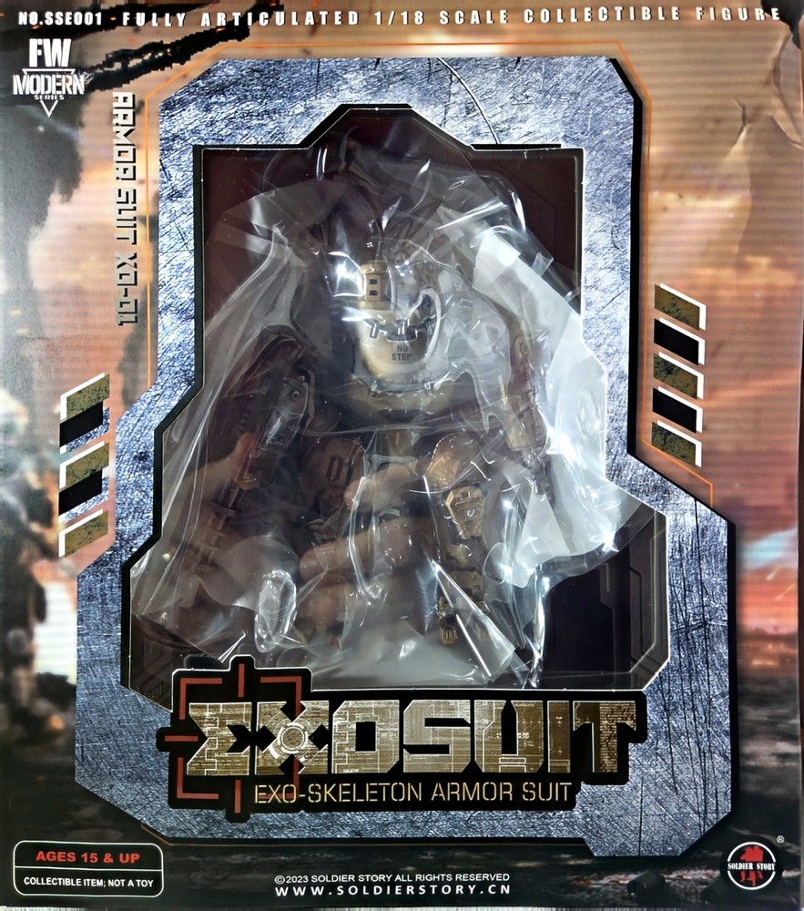 Soldier Story 1/18 Exosuit Exo-Skeleton Armor Suit SSE002