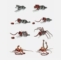 NECA 7″ The Thing Ultimate Dog Creature Deluxe Dog Action Figure Toy In Stock