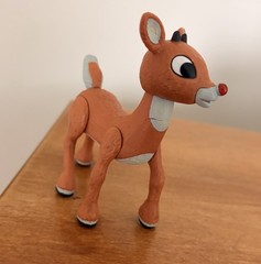 2003 Playing Mantis Rudolph Island of Misfit Toys RUDOLPH Young Buck Light WORKS