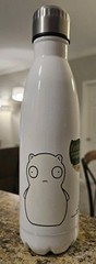 Bob’s Burgers Kuchi Kopi Glow In The Dark Water Bottle