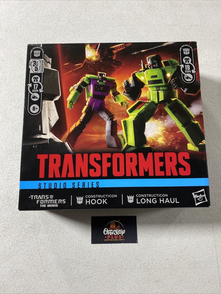 Transformers Studio Series Constructicon Hook & Long Haul Devastator Set 3 of 5
