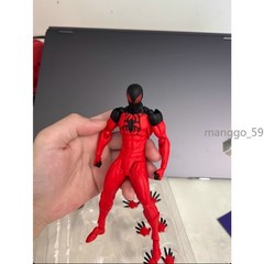 IN USA!! Mess Toys Symbiote Spider-Man Action Figure Black Spide Model Xmas Gift