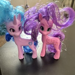 Set Of 4 Small My Little Pony Figures