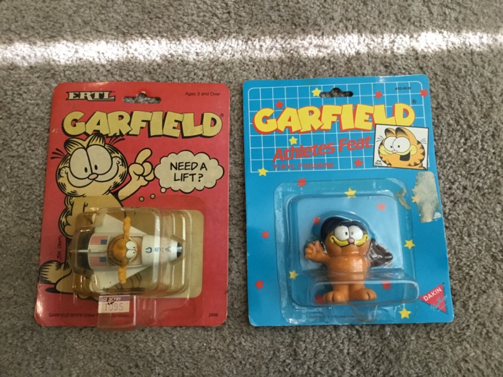 Garfield toys 2 MOC