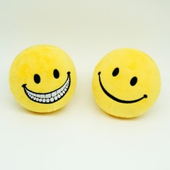 New Verity Arg Plush Toy Soft Stuffed Smiley Ball Monster Doll Room Decor Gift