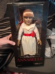 Mezco The Conjuring Universe 18″ Annabelle Roto Plush Doll Replica