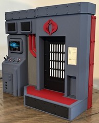 1:12 Scale 6” Scale Cobra BAT Control Lab Gi Joe Classified Cobra B.A.T