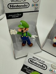 Lot Of 6 World Of Nintendo Jakks Figures Mario Gaming Video Games In Box