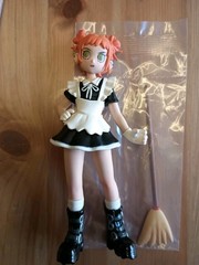 POP MART x Peach Riot Rush Hour series figure – housekeeping Gigi (open, no box)