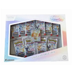 Pokemon Eevee Prismatic Evolutions Box 61 Cards Rainbow Collection TCG