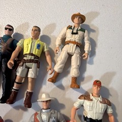 Jurassic Park/world Humans set Of 9 Adults And 1 kid