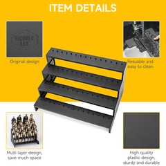 4 Tiers Display Risers Stand Shelf for 6inch Mavel Legends/ Gi Joe Action Figure