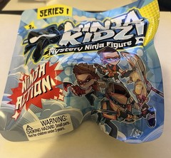 Ninja Kidz Series 1 Mystery Blind Bag Action Figure Toy