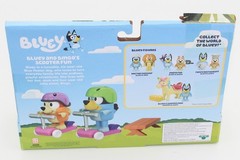 NEW BLUEY AND BINGO’S SCOOTER FUN 2 FIGURE PACK