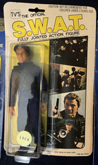 S.W.A.T Action Figures From 1975 & 1976 Fully Jointed Hondo, McCabe and Luca 8”