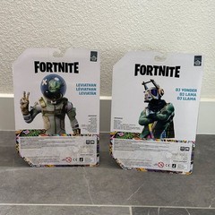 Lot of 2 Fortnite Action Figures Accessories Boxed DJ Gamer Gaming NEW