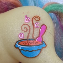 My Little Pony G3 Alphabittle Soup Bowl ***SEE PICTURES***