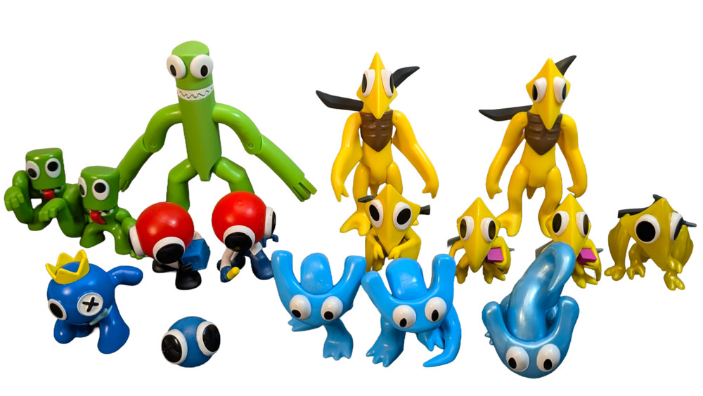 15x Rainbow Friends Figure Lot, PhatMojo / Roy & Charcle LLC (Roblox), All Shown