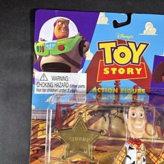 KNOCK-DOWN WOODY THINKWAY TOYS ACTION FIGURE NEW DISNEY PIXAR VINTAGE