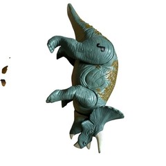 Vintage Jurassic Park Lot Utahraptor Velociraptor Triceratops Pachycephalosaurus
