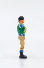GI JOE COMANDOS EM ACAO FORCA BRUTA MARFIM FIGURE w/ FILE CARD BRAZIL ESTRELA