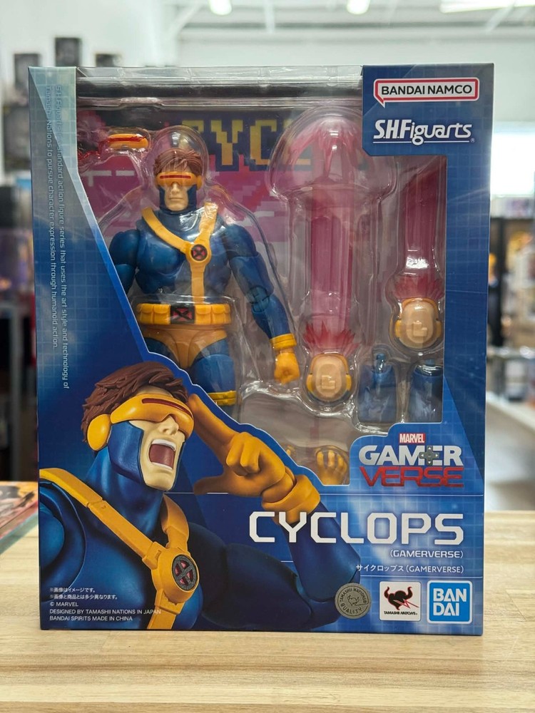 S.H.Figuarts Cyclops Gamerverse X-Men TAMASHII NATIONS US Seller In Stock
