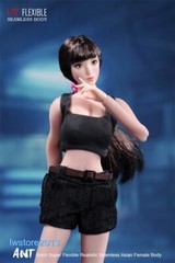 US ANT 1/12 T305B Pale Skin 6″ Seamless Female Action Figure Body Hand Foot Toys