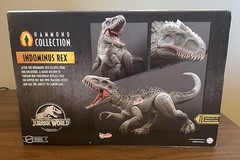 Indominus Rex Figure Jurassic World Hammond Collection In-Hand Clean Box