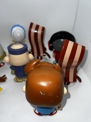 Fgteev Mixed Lot x8 Toys Figures Duddy Bacon Meggz Gurkey Turkey Jenkins Funnel