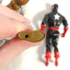Vintage 90s Mavel ToyBiz Toy Lot Robot Wolverine – Captain America – Punisher