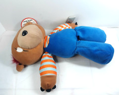 NWT chucky teddy bear plush Peek•a•Boo Stitched Eye with Knife F1