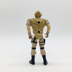 Vintage Military Soldier Action Figure Khaki Uniform 3.75″ Helmet Operator