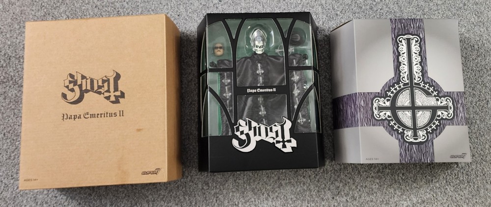 Super7 Ghost Ultimates Papa Emeritus II Figure Brand New Free Shipping
