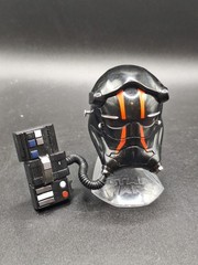 2015 Hasbro Star Wars Black Series Titanium Tie Fighter Pilot & Poe Dameron No.4