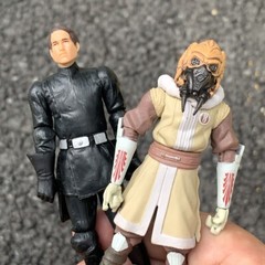 LOT 10 STAR WARS HAN SOLO Snow trooper CAD BANE Death Star OBIWAN FIGURE Rare