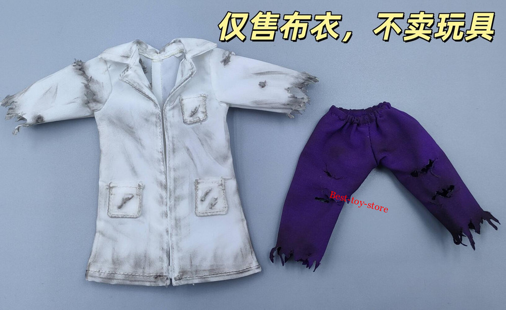 1/2 Custom Wired Lab Coat Model for 6″ ML No Way Home Lizard Action Figures Body