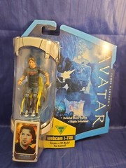 Jake Scully with Wheel Chair J Avatar 2009 Mattel 4 INCH Harley Shirt New